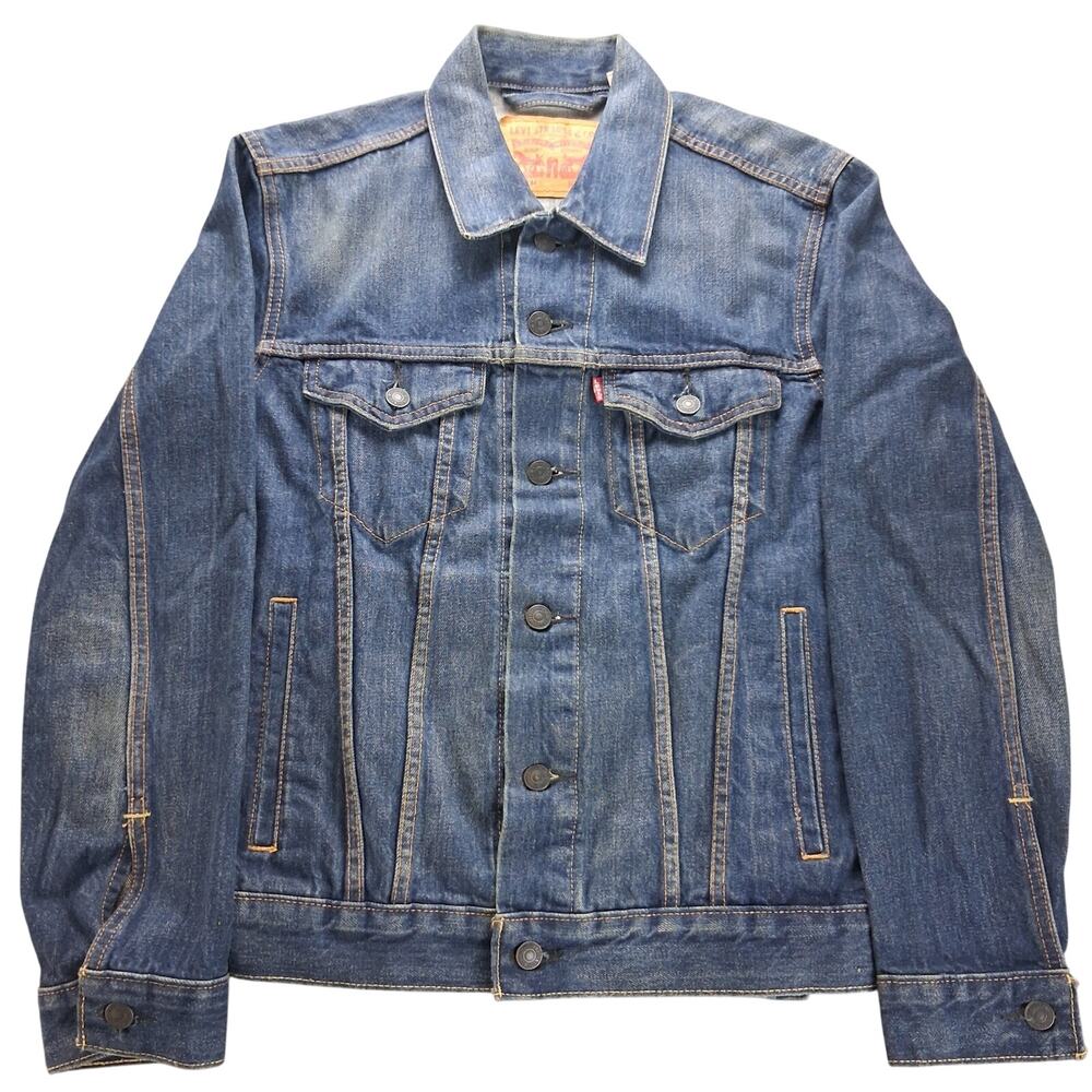 Levi's 72334 Trucker Denim Jacket Men's S Blue Jean Jacket Classic